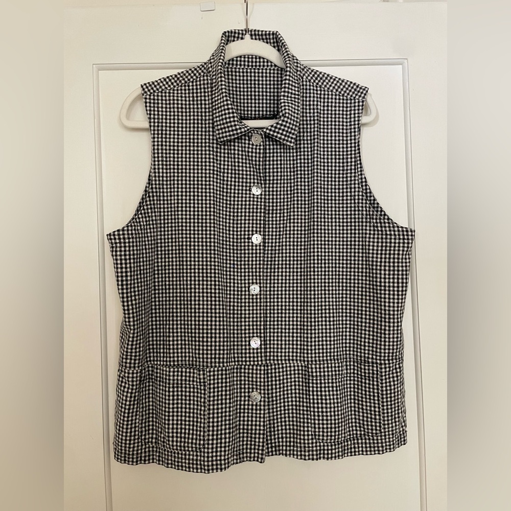 Manor House Gingham Vest